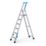 Zarges Aluminium 1.86m 6 Step Platform Step Ladder