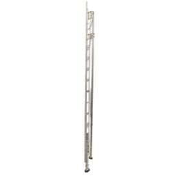 Werner Aluminium 3.96m 11 Step Swingback Platform Step Ladder