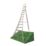Werner Aluminium 3.96m 11 Step Swingback Platform Step Ladder