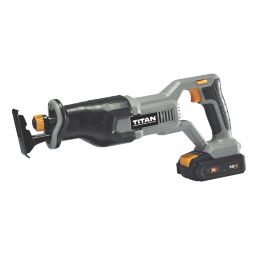 Refurb Titan TTI880RSP 18V 1 x 2.0Ah Li-Ion TXP  Cordless Reciprocating Saw