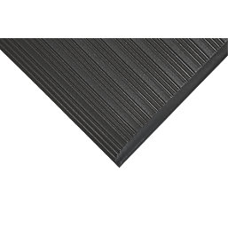 COBA Europe Orthomat Anti-Fatigue Floor Mat Black 18.3m x 0.9m x 9mm