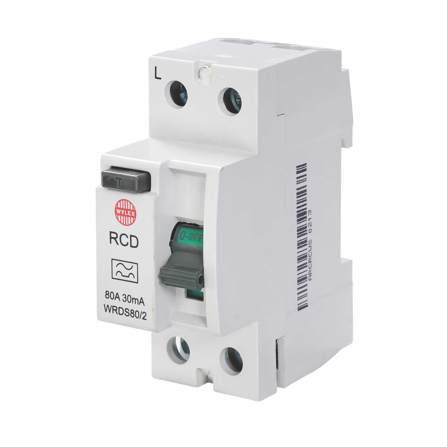 Wylex 80A 30mA DP A Curve RCD (384HV)