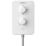 Gainsborough Slim Duo White 10.5kW  Electric Shower