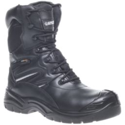 Apache Combat   Lace & Zip Safety Boots Black Size 7