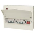 Wylex  16-Module 8-Way Populated  Dual RCD Consumer Unit