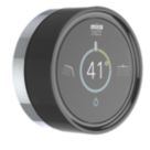 Mira Platinum Remote Dual Outlet Gravity-Pumped Thermostatic Black/Chrome Wireless Digital Shower Valve & Controller With Diverter