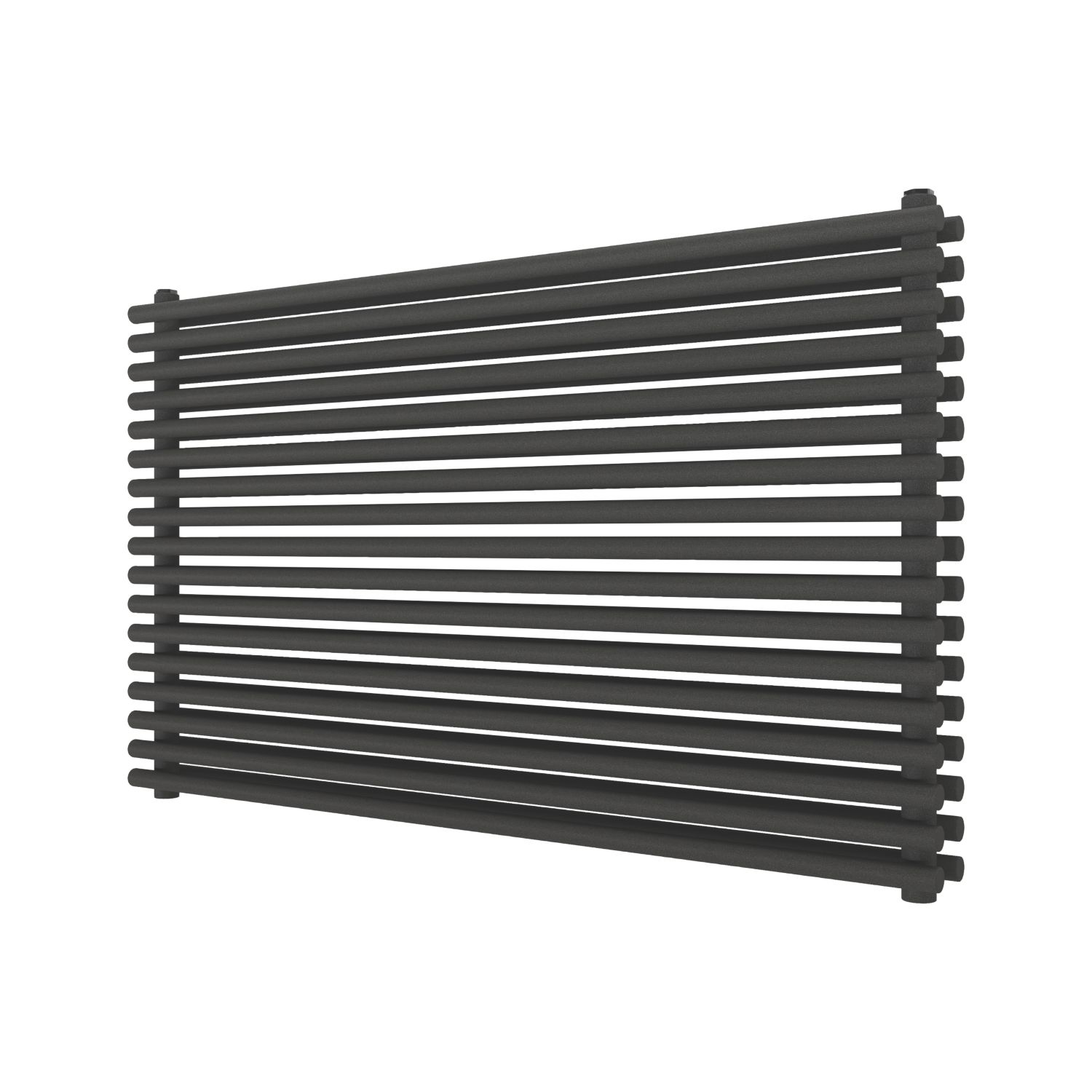 Ximax Gamba 610mm x 1000mm 3669BTU Anthracite Horizontal Designer Radiator (384TP)