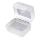 Raytech Isaac 4 2-Entry 2-Pole IPX8 Mini Gel Connector Covers Clear 4 Pack