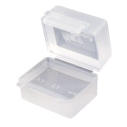 Raytech Isaac 4 2-Entry 2-Pole IPX8 Mini Gel Connector Covers Clear 4 Pack