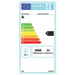 RM Cylinders Stelflow Direct   Unvented Cylinder 210Ltr