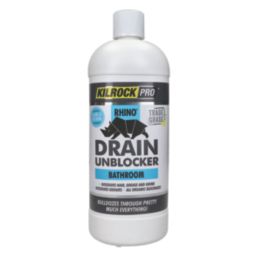 Kilrock   Rhino bathroom drain unblocker 1Ltr