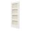 4-Clear Light Primed White Wooden Shaker Internal Door 1981mm x 838mm