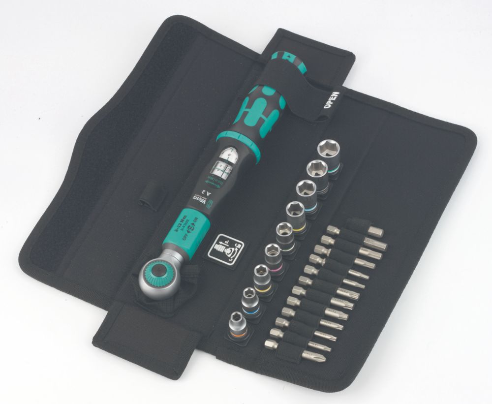 Wera SafeTorque A 2 Wrench Set 23 Pieces Screwfix