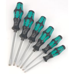 Wera 334/355 SK/6 Mixed  Kraftform Plus Screwdriver Set 6 Pieces