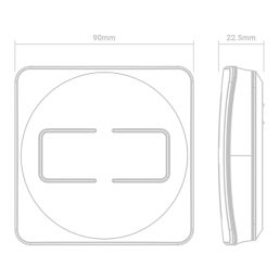 FireAngel Pro Connected FP1014W2-R Wireless Control Switch