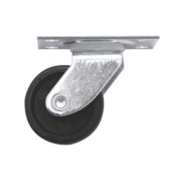 Essentials Swivel Castors 30mm Black 2 Pack