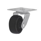 Essentials Swivel Castors 30mm Black 2 Pack