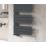 Reina 823mm x 550mm 1356BTU Anthracite Flat Designer Towel Radiator