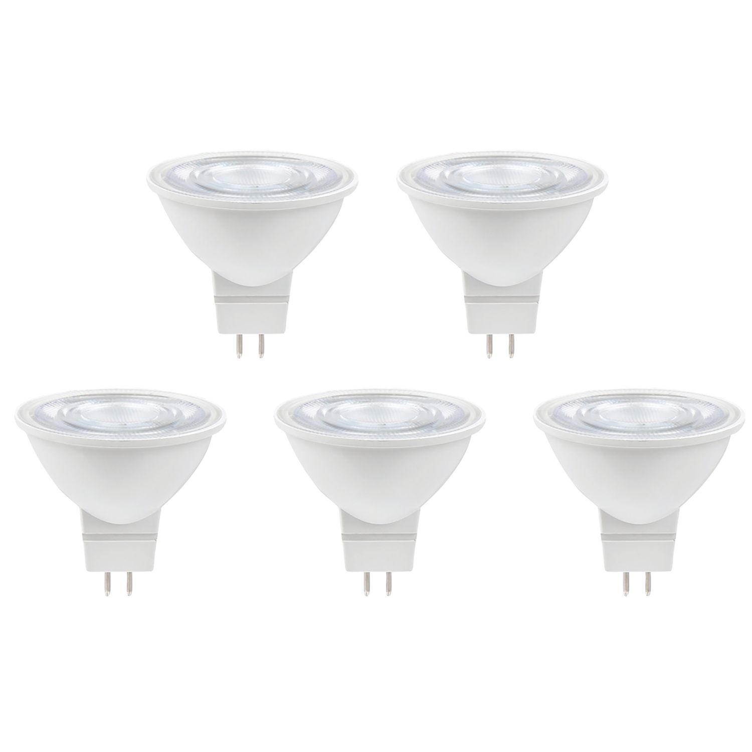 LAP GU5.3 MR16 LED Light Bulb 345lm 3.4W 5 Pack (385PP)