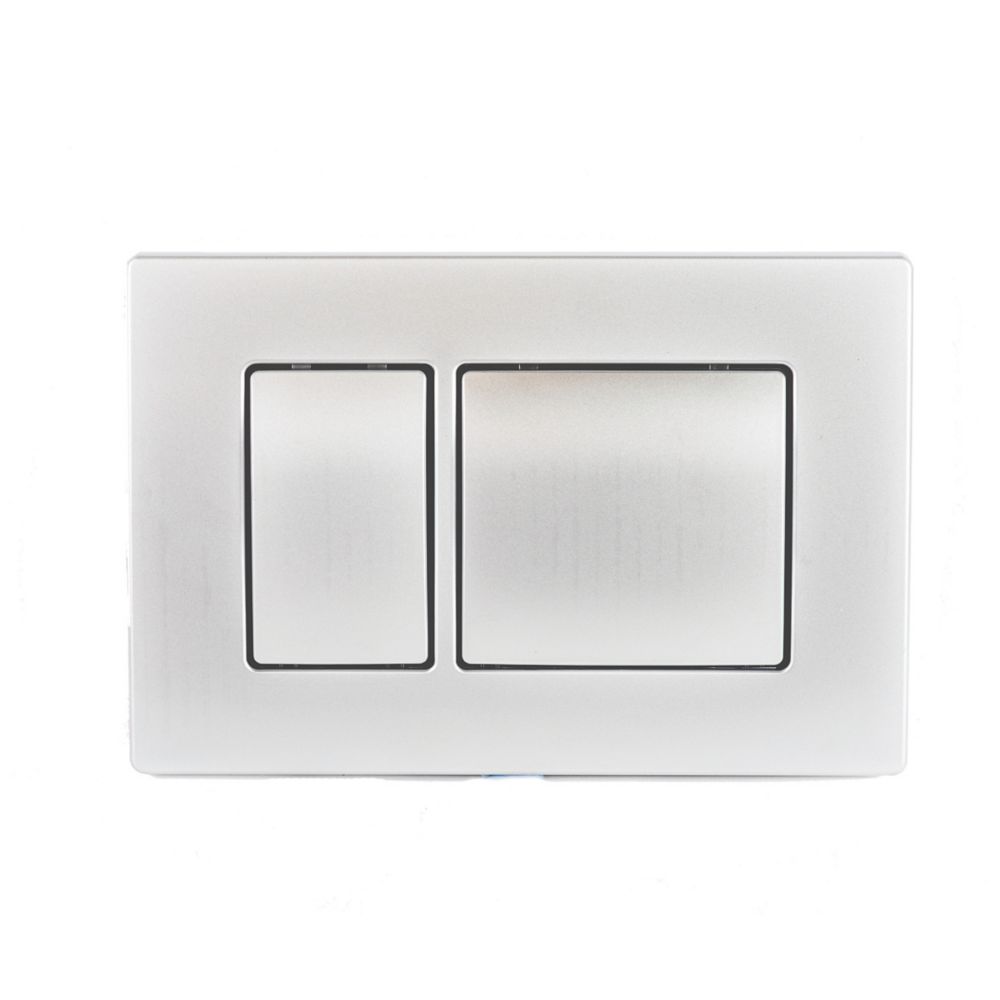 Fluidmaster Key Dual-Flush T-Series Activation Plate Matt Chrome