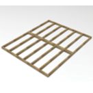 Forest  9' 6" x 8' Timber Shed Base