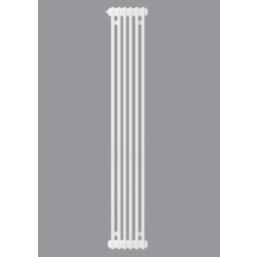 DeLonghi 1800mm x 302mm 3562BTU Traffic White Vertical 4 Column Radiator