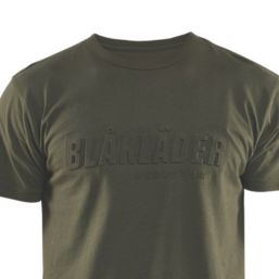 Blaklader 3D Short Sleeve T-Shirt Forest Night Small 36" Chest