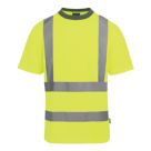 Regatta Pro Contract Short Sleeve Hi-Vis T-Shirt Yellow 2X Large 47" Chest