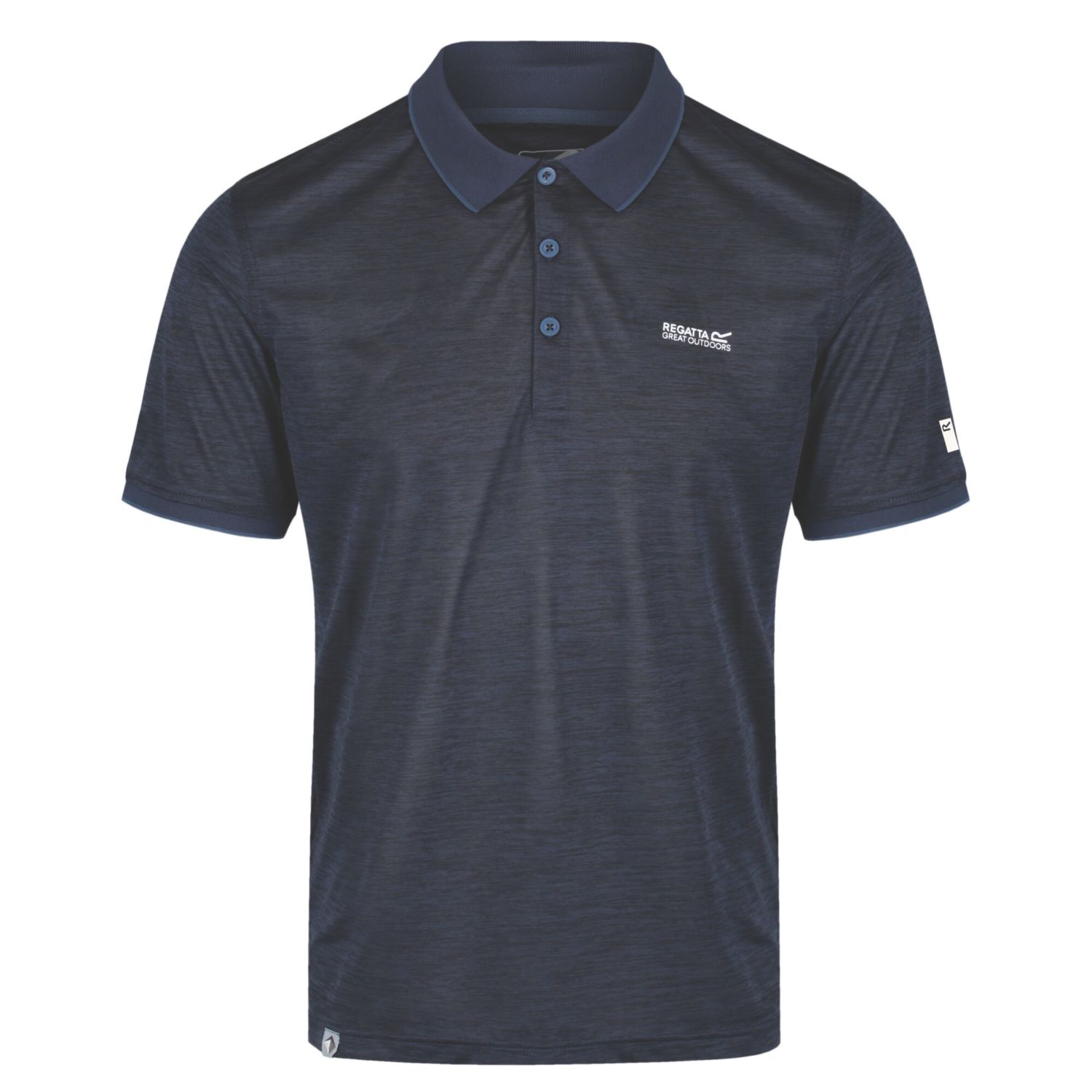 Regatta Remex II Polo Shirt Navy Large 42" Chest (385YA)