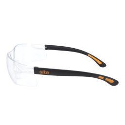 Site SEY450 Clear Lens Safety Specs