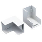 Tower  External Trunking Angle 38mm x 25mm 2 Pack