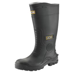 JCB Hydromaster   Safety Wellies Black Size 10