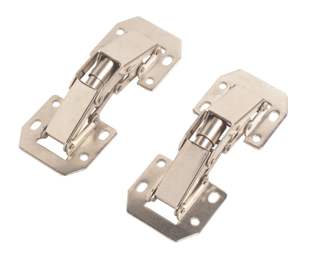 Silverline Face Frame Concealed Euro 105Deg Self Closing Compact Cabinet  Hinges (6 Pack) 