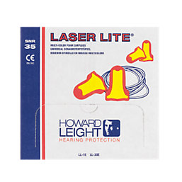 Howard Leight Laser Lite 35dB Ear Plugs 200 Pairs