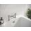 Bristan Elevar Chrome-Plated 129mm Deck Mounted Lever 2 Tap Holes Bath Mixer Tap
