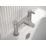Bristan Elevar Chrome-Plated 129mm Deck Mounted Lever 2 Tap Holes Bath Mixer Tap