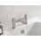 Bristan Elevar Chrome-Plated 129mm Deck Mounted Lever 2 Tap Holes Bath Mixer Tap