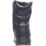 Apache Combat   Lace & Zip Safety Boots Black Size 8