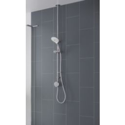 Mira Activate with ColdBoost HP/Combi Ceiling-Fed Single Outlet Chrome Thermostatic Digital Mixer Shower