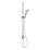 Mira Activate HP/Combi Ceiling-Fed Single Outlet Chrome Thermostatic Digital Mixer Shower