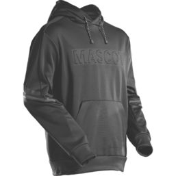 Mascot Customized Fleece Hoodie Black X Large 44" Chest