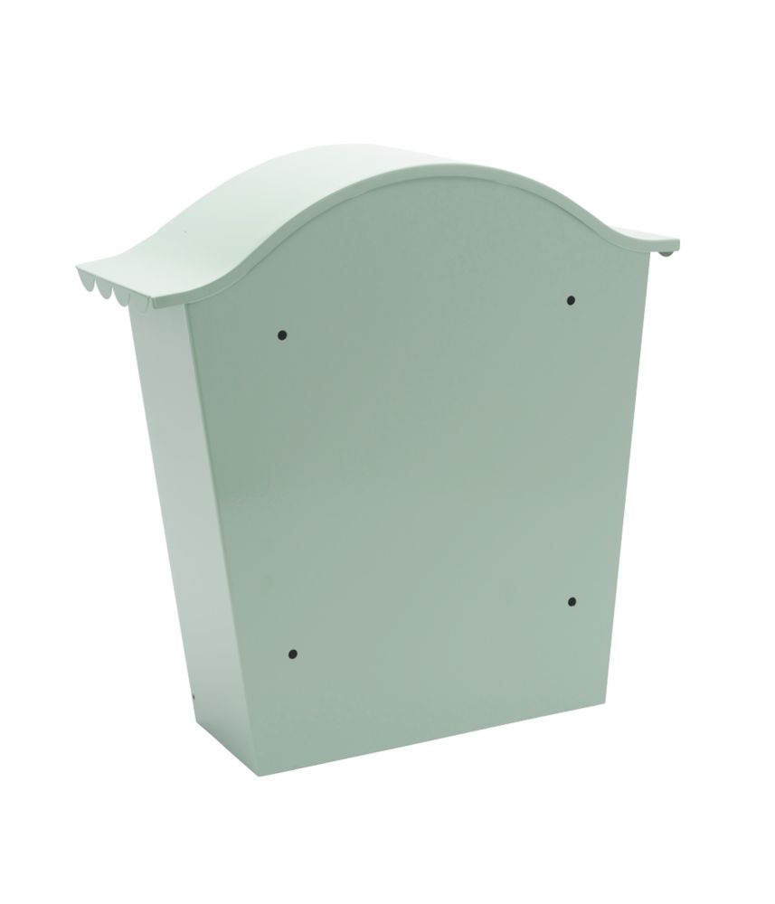 Burg-Wachter Daily 5861 GR Steel Mailbox Green Wall Mount Made