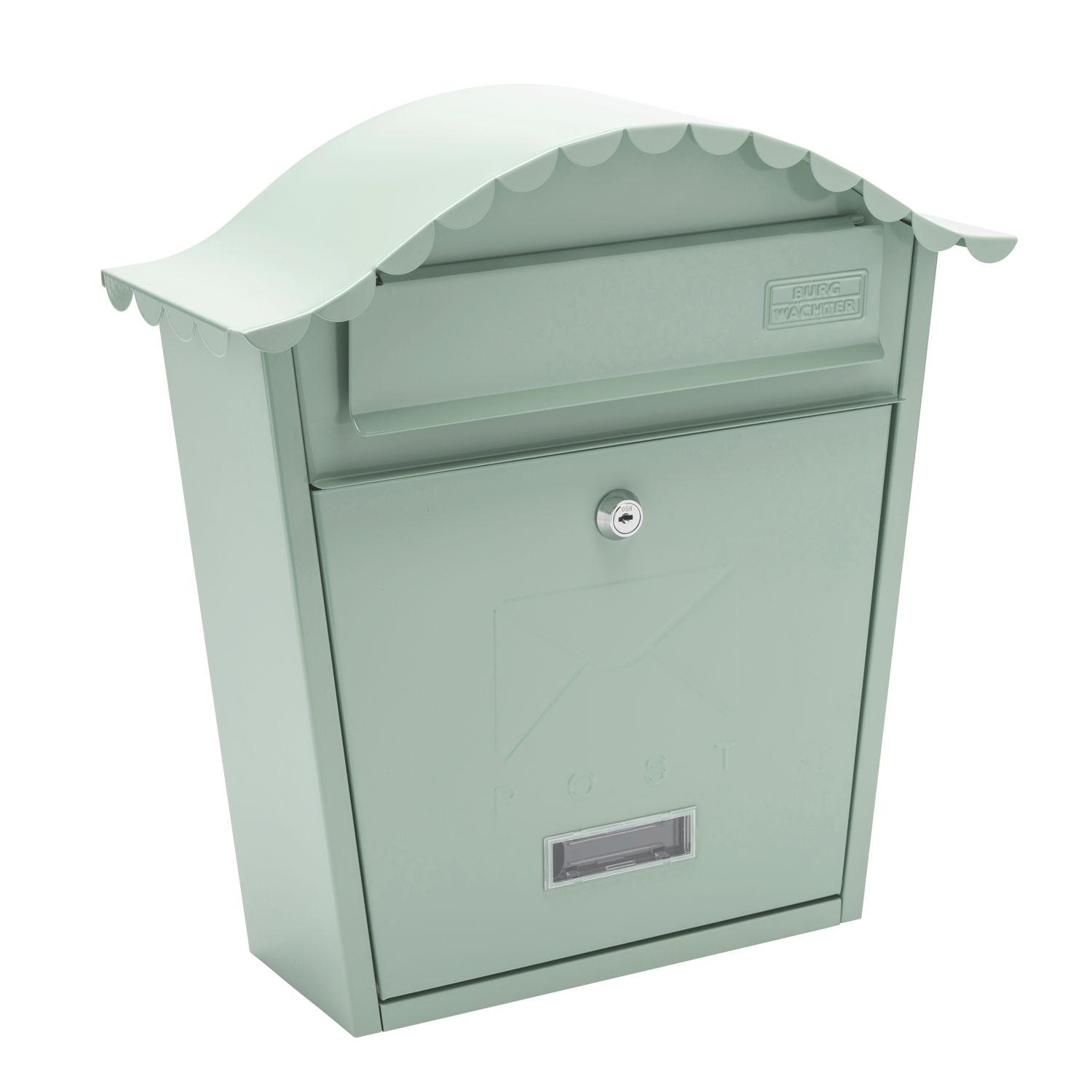 Burg-Wachter Classic Post Box Chartwell Green Powder-Coated (386TY)