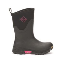Muck Boots Arctic Ice Mid Size 8 Womens Black Non Safety Wellies