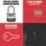 Master Lock PK1EURDLF  All-Weather   Elite Laminated Padlock  Silver & Black 45mm
