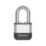 Master Lock PK1EURDLF  All-Weather   Elite Laminated Padlock  Silver & Black 45mm