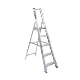Lyte Aluminium 1.9m 5 Step Platform Step Ladder