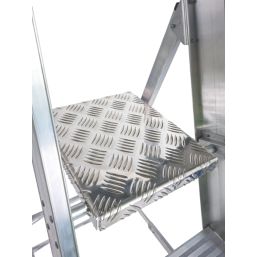 Lyte Aluminium 1.9m 5 Step Platform Step Ladder