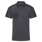 Regatta Offensive Wicking Polo Shirt Seal Grey 3X Large 53.5" Chest