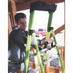 Little Giant Fibreglass 1.13m 4 Step Platform Step Ladder